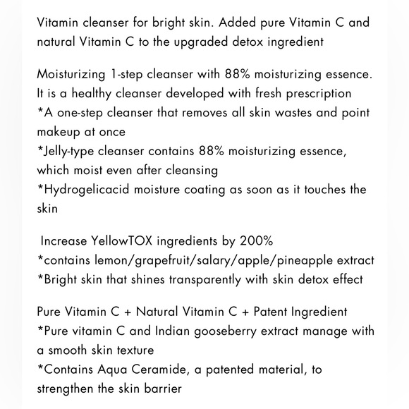 🍋 LAPALETTE BEAUTY Vita Yellow Fresh Cleanser - Picture 11 of 11